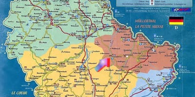 Mapa de Luxemburgo mapa turístico de lugares de interés